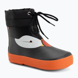 Children's wellington boots Viking Alv Barefoot Paw Print black
