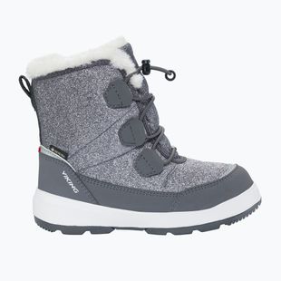 Children's snow boots Viking Footwear Toasty Glitter Warm Gore-Tex Zip dark grey