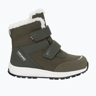 Children's snow boots Viking Footwear Equip Warm Waterproof 2V olive