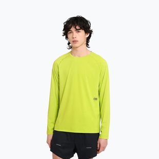 Men's Ciele Athletics DLY lime green running longsleeve