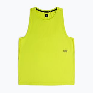 Men's Ciele Athletics DLY Singlet lime green running shirt