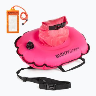Safety buoy BuddySwim Hydrastation 10 l pink