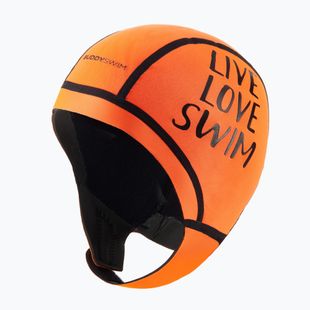 Neoprene cap BuddySwim Trilaminate Warmth 2.5mm orange