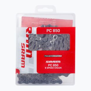 Bike chain SRAM 10 CN PC850 W/ PWR grey 47.2708.114.005