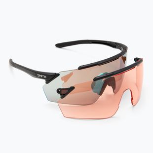 Smith Ruckus PivLock matte black/chrp opal mirror/contrast rose sunglasses