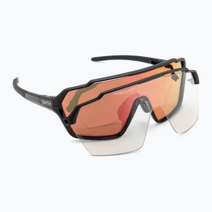 Smith Shift MAG black/chromapop red mirror sunglasses