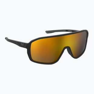Men's Under Armour Gameday/G S3 matte black/orange multilayer oleophobic sunglasses
