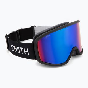 Ski goggles Smith Reason OTG black/green sol-x mirror