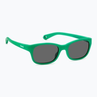 Polaroid PLD K006/S green/grey polarised children's sunglasses