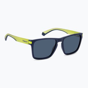 Polaroid PLD 2139/S matte blue/blue polarised sunglasses