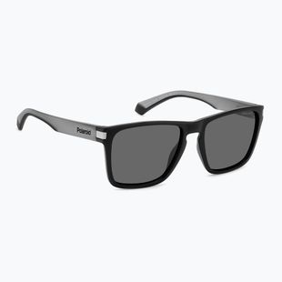 Polaroid PLD 2139/S matte black grey/grey polarised sunglasses