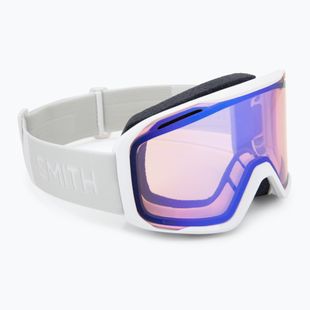 Ski goggles Smith Blazer white/blue sensor mirror