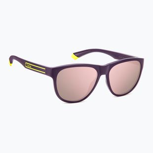 Polaroid PLD 2156/S violet/rose gold multilayer polarised sunglasses