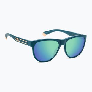 Polaroid PLD 2156/S teal/greygreen mirror polarised sunglasses