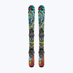 Children's alpine skis HEAD Monster Easy JRS + bindings Jrs 4.5 GW CA multicolour