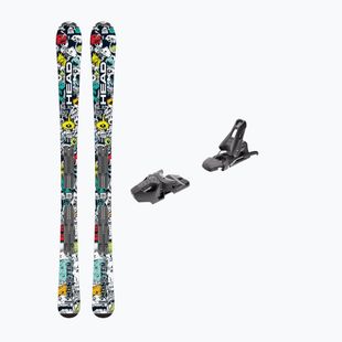 Kids’ downhill skis with bindings HEAD Monster Easy JRS + Jrs 7.5 GW CA white/black