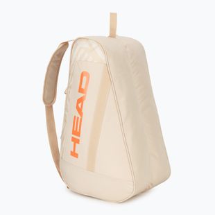 Padel bag HEAD Base Padel Bag M Chamomle/Corduroy White