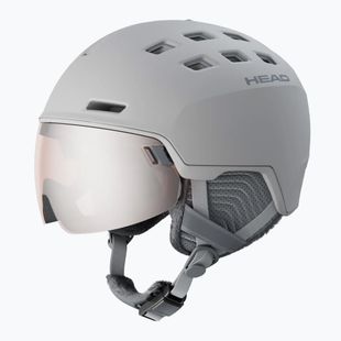 Ski helmet HEAD Rachel W grey/silver red