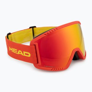 Ski goggles HEAD Contex red/red/fmr yellow red