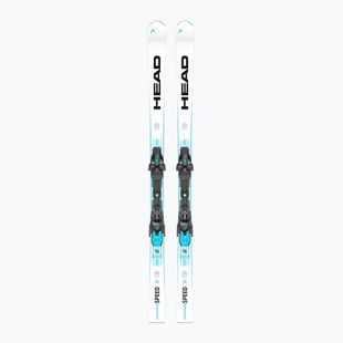 Alpine skis HEAD WC Rebels e-Speed RP EVO 14 + bindings Freeflex 14 GW white/blue