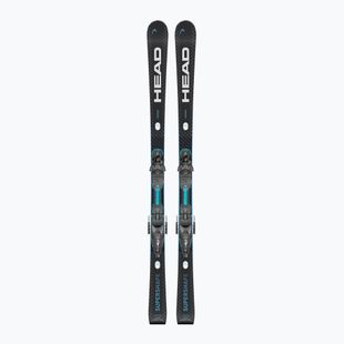 Alpine skis HEAD Supershape e-Speed SW BB-PR + bindings PRD 12 GW black/blue