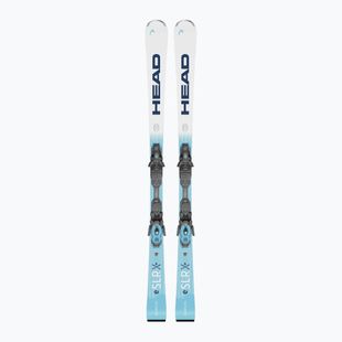 Alpine skis HEAD WC Rebels e.SLR Lyt-PR + bindings PR 11 GW white/blue