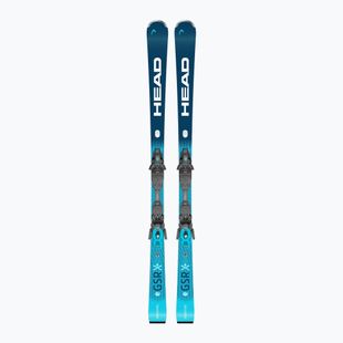 Alpine skis HEAD WC Rebels e.GSR Lyt-PR + bindings PR 11 GW black/blue