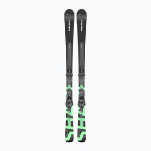Alpine skis HEAD Shape V4 AMT-PR + bindings PR 11 GW anthracite/green