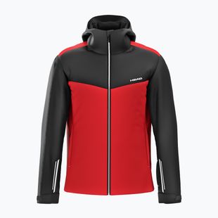 Men's ski jacket HEAD Shape black/red