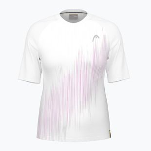 HEAD Performance women's tennis shirt vivid pink/print perf