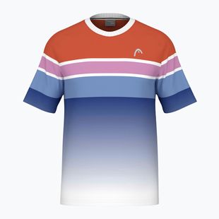 HEAD Performance Mc Paris orange alert/royal men's tennis shirt