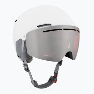Women's ski helmet HEAD Cinema W white/silver red
