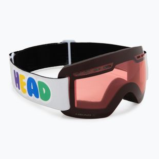 Children's ski goggles HEAD Solar red/red