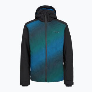 Men's ski jacket HEAD Supershape II print/ocean blue