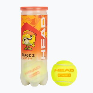 HEAD Stage 2 children's tennis balls 3 pcs orange