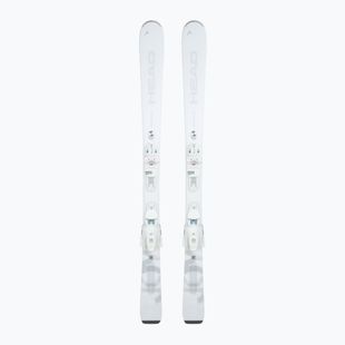 Women's Downhill Ski HEAD e.Absolut Joy SLR BB Joy Pro + Bindings Joy 9 GW SLR white/blue