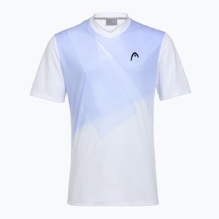 HEAD men's tennis shirt Topspin print vision m/navy