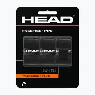 HEAD Prestige Pro Overwrap tennis racket black