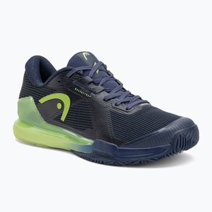 Men's padel shoes HEAD Sprint Pro 4.0 navy/ lime