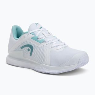 Women's tennis shoes HEAD Sprint Evo 3.5 Clay white/ turquise