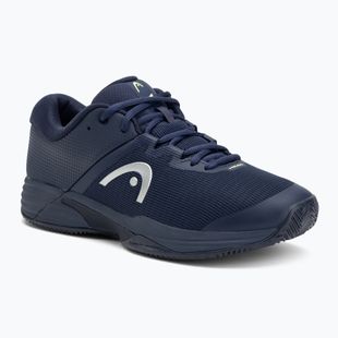 Men's tennis shoes HEAD Revolt Evo 2.0 Clay navy/ lime