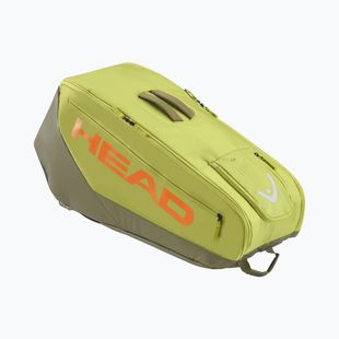Tennis bag HEAD Pro Racquet Bag L 62 l green/orange