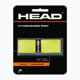 HEAD Hydrosorb Pro tennis racket wrap yellow