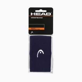 HEAD Wristband 5" 2 pcs navy