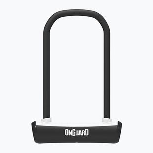 OnGuard Neon 8153WH U-Lock black/white bicycle lock