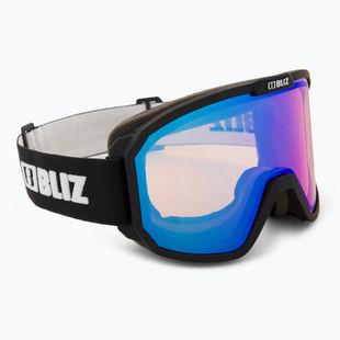 Bliz Rave matt black/light orange blue multi ski goggles