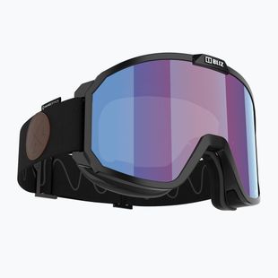 Ski Goggles Bliz Rave Nano Optics Nordic Light matt black/violet blue multi