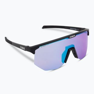 Bliz Hero Nano Optics Nordic Light S2 cycling glasses matt black/light begonia/violet blue multi