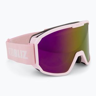 Bliz Rave matt powder pink/brown pink multi ski goggles