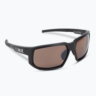 Bliz Arrow Polarized S3 matt black/brown silver mirror cycling glasses
